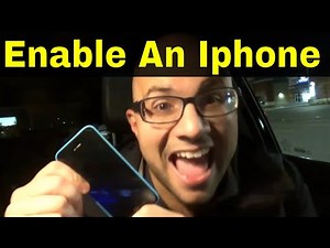 How To Enable An Iphone When Disabled-Easy Tutorial