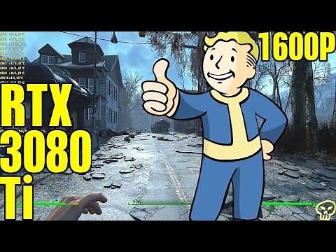 Fallout 4 Rtx 3080 Ti High Res Textures Maxed Settings!! 1600P