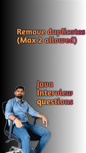 codewithamod on Instagram: "Remove duplicates #java #coding #interviewquestions #viral"