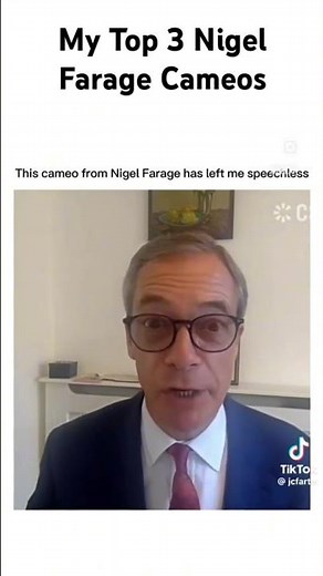 My Personal Top 3 FUNNIEST Nigel Farage Cameos