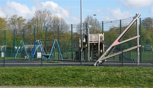 Racist graffiti at Worthing playground removed