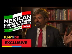 Mexican Donald Trump with George Lopez