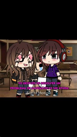 Pov: haces los deberes sin chat GPT: #gachameme #gacha #viral #shorts #humor #gachalife #memes