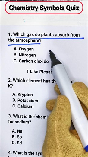 🧪 Chemistry Symbols Quiz 🤯 Can You Get 5/5 Correct? #chemistryquiz #sciencequiz #shorts