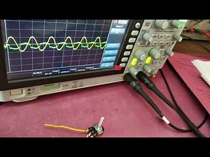 Practical on RC phase shift oscillator