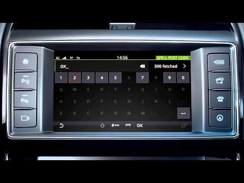 Jaguar XE 2016 | InControl Touch Navigation - Entering a Destination
