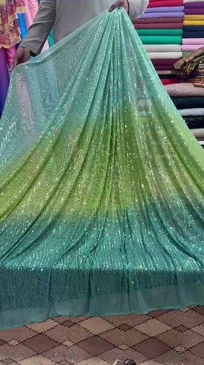 Double Shade Sequence Work nets Stitching , thread embroidery, and handwork facilities are also available Customize your outfits on your own measurements Kindly whatsapp us for more info 03322313779 International 00923322313779 Regards Haiffa's and Naubahar | Haiffa's Collection