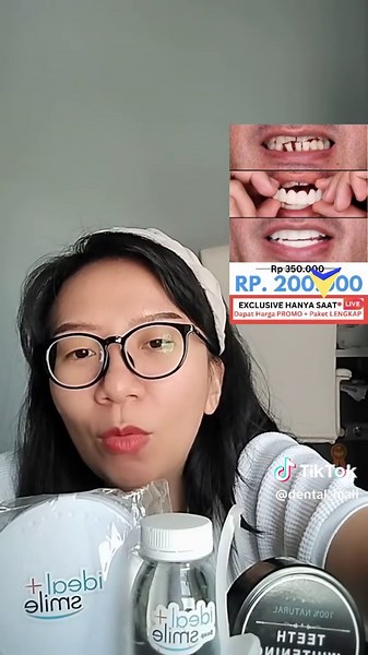 Live 1 : Teeth Paket Komplit Aksesoris Kecantikan