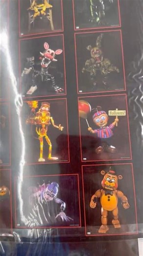 FNAF Posters At 5 Below #fnaf2 #fivebelow #haul #fivenightsatfreddys #poster
