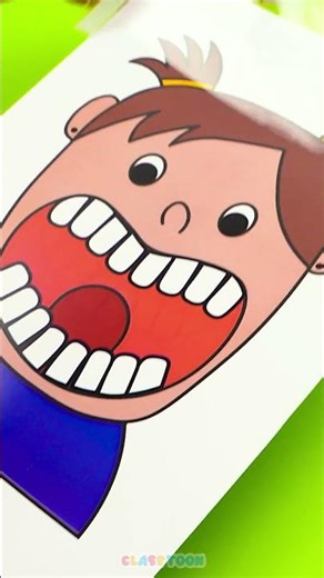 🦷🪥 TEETH BRUSHING Lesson for Happy Kids! ☺️🌈 #learnwithplay #funforkids