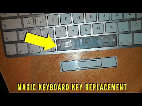 REPAIR Remove replace key of APPLE MAGIC KEYBOARD. DIY! #magickeyboardipadair #magickeyboard