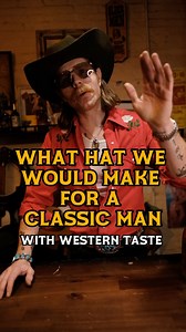 7.8K reactions · 244 comments | The hat we would make for the classic man with a taste for western style! We get a ton of people calling every single day asking for a classic hat you can wear every day! Well here it is. Stay wild #westernfashion #westernstyle #cowboyhat #mensfashion #mensstyle #classicstyle | Wild Hats | Facebook