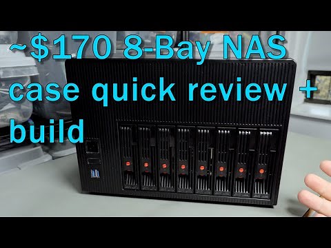 K7 8-Bay NAS Case - Quick review + build
