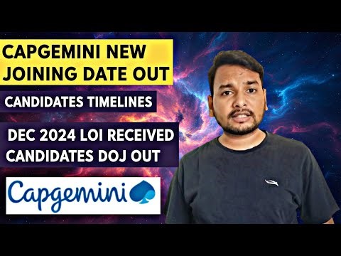 Capgemini Joining Dates 2026 (LOI to Onboarding Timeline Explained)