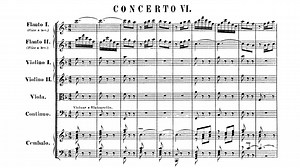 【总谱】巴赫 F大调第六键盘协奏曲 BWV 1057
