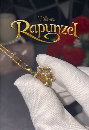 Rapunzel Inspired Necklace for Disney Fans