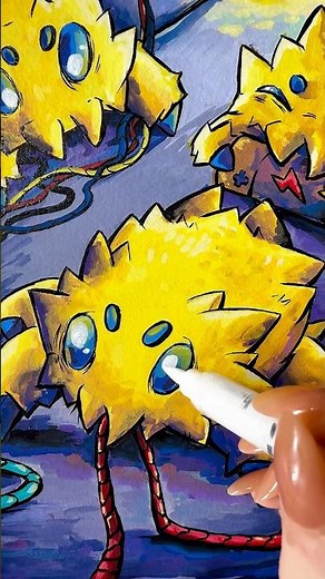 I DRAW the 🔥POKÉMON🔥 CUTEST BUG❤️🪲🕷️✨ #pokemon #art