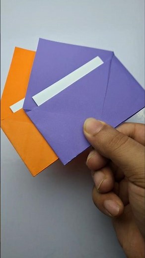DIY Paper Envelope Tutorial, No Glue Envelope Making at Home! #diy #paper #DIYPaperCraft #paperart