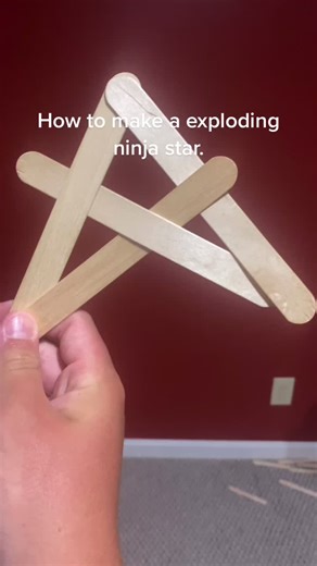 DIY Explosive Ninja Star Tutorial