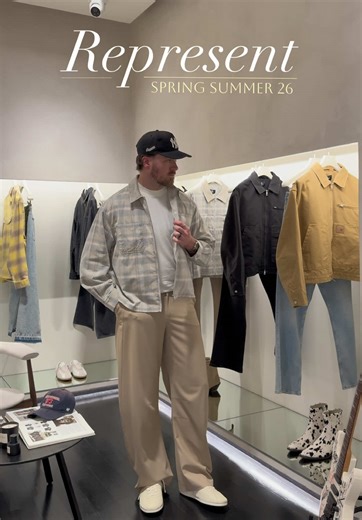 Spring Summer 2026 Essentials from @Represent Clo
