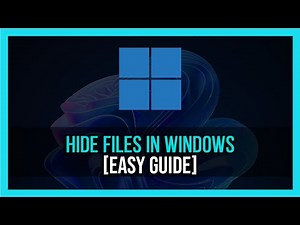 How To Hide Files in Windows [Quick Guide] | How to hide Files or Folders in your Windows PC