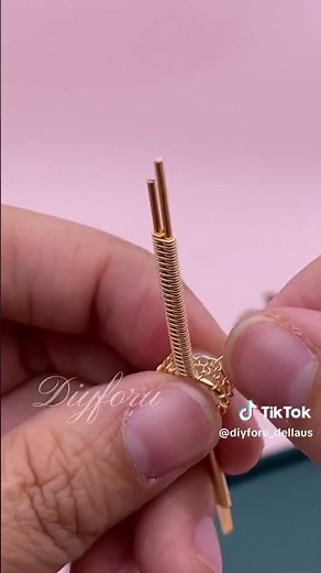 How to Make a Viking Knot Ring | Step-by-Step Guide by DIYforu_Della_EU