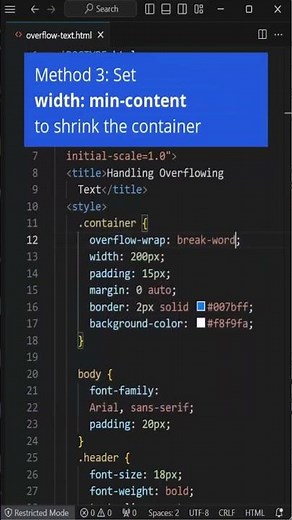 4 Quick CSS Tricks to Handle Overflowing Text!