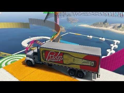 Cap Parkour Pounder GTA Online Custom Race ‪@capcap236‬