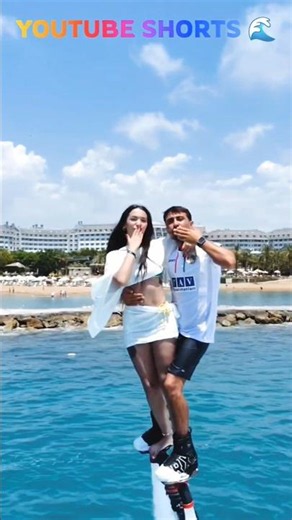 🌹🌊 Flyboarding #shorts #flyboard #watersport #watersports #music
