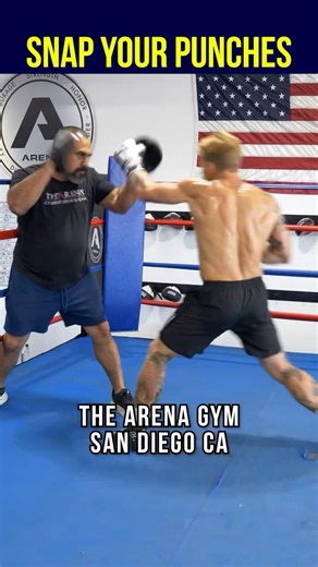SNAP Your PUNCHES, Don’t PUSH Them! #boxing #boxeo