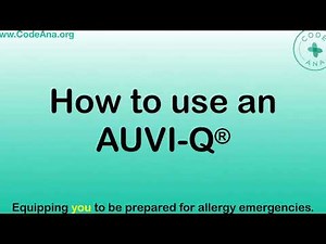 Learn How To Use An AUVI-Q Device