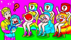 90K views · 2.4K reactions | Paper Dolls Dress Up - Father Bad Story Triangle Love Elsa Frozen Dress - Barbie Story & Crafts | LOR Paper Crafts | Facebook