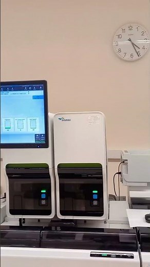 Hematology Lab Sysmex Analyzer #sysmex #cell counter #hematology #laboratory