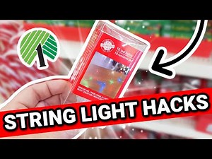 Grab $1 String Lights From Dollar Tree for these Impressive Christmas DIYS! Krafts by Katelyn