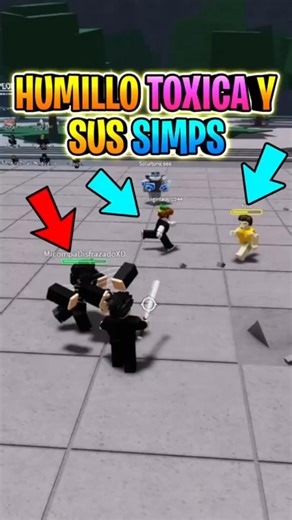 HUMILLO TOXICA Y SUS SIMPS MUY FACIL 🧐 EN TSB