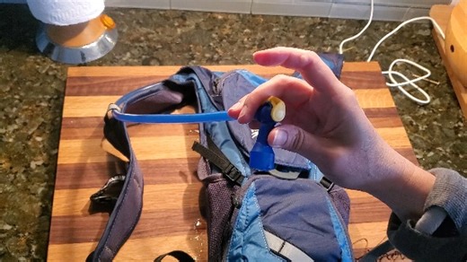 Watch Authentic Camelbak Rogue review and how to clean the bladder on Amazon Live