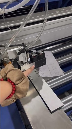 Dispensing part test : automatic pvc car production line #pvc #silicone