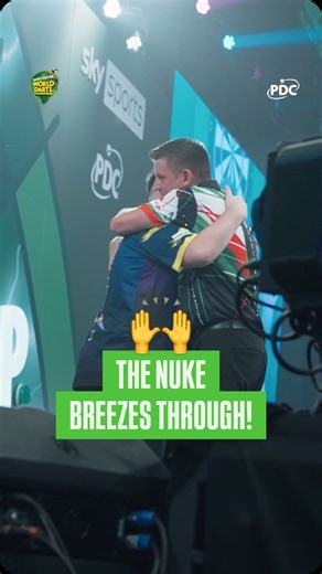 Professional Darts Corporation on Instagram: "A comfortable 3-0 victory for The Nuke against David Davies in Round Two!"