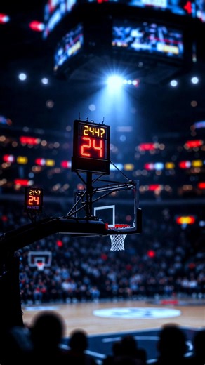 Why does the NBA use a 24-second shot clock? 🏀 #shorts #nba
