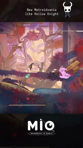 MIO Flora Boss Fight like Hollow Knight #steam #gaming #metroidvania