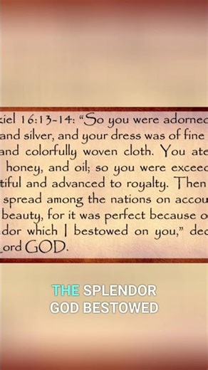 God's Glory: True Beauty and Divine Splendor Explained #shorts