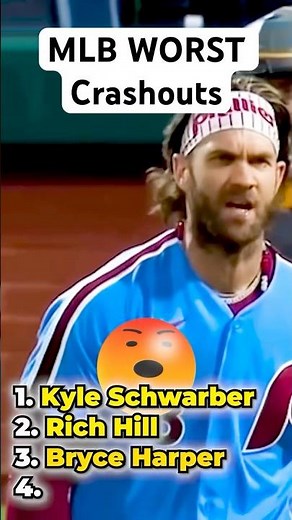 WORST Crashouts in MLB (part 1)