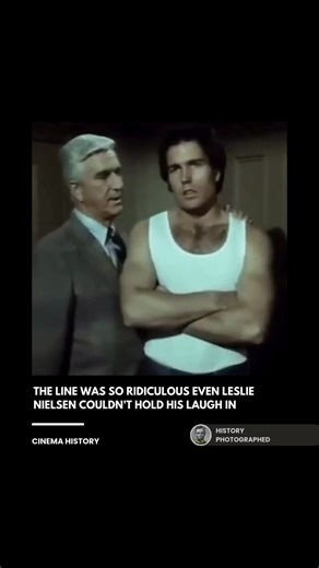 Leslie Nielsen, a master of deadpan comedy, was known for rarely laughing during filming, but even he reportedly struggled to maintain composure when delivering or reacting to some of the most outrageously ridiculous lines in films like The Naked Gun. The highly physical and absurd nature of the gags sometimes broke his legendary poker face during blooper reels. Credit: Paramount Pictures | History In Pictures
