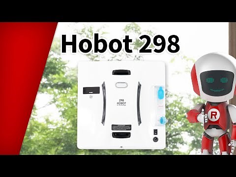 Hobot 298 - ein Fensterputzroboter mit Ultraschall-Sprüh-System
