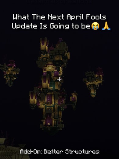 Mojang won't, so we will 😤🔥#mineacraftmeme #minecraft #bedrock #addon #end #structures #mcpe #fyp #mod