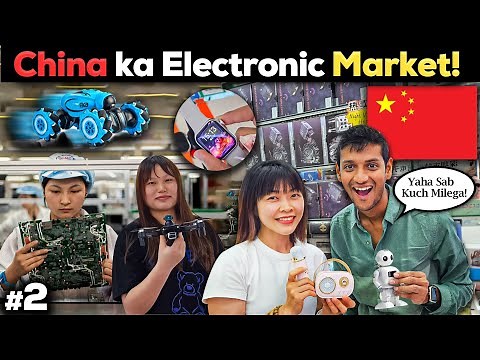 World's Biggest Electronic Market In Shenzhen, China 🇨🇳 | Full Tour.