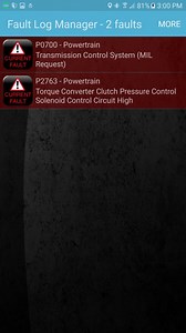 2014 - XT - CEL code p0700, p2763, p2762? - Updated!