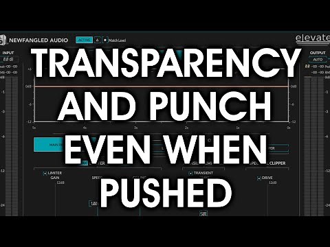 Probably the most transparent and punchy limiter ever made. Newfangled Audio Elevate.