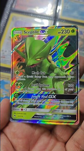 Day 86 - Full Holo TCG Living Pokédex Project - Treecko Evolution Line