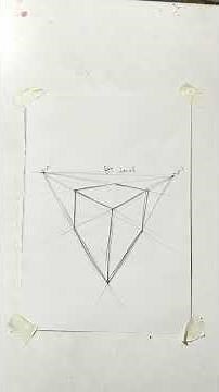 How to Draw Forms in 2 Point's Perspective ? Day :- 104 || #365drawingchallange #perspectivedrawing